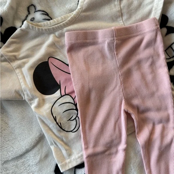 Minnie Mouse Flare Leggings Set - Picture 4 of 5